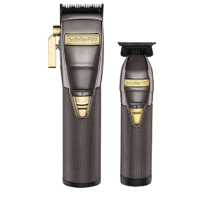 BaByliss Pro LIMITEDFX Collection - Limited Edition Gunmetal Clipper & Trimmer Combo
