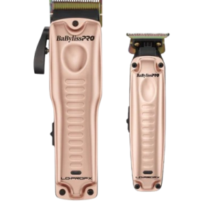 BaByliss PRO Lo-Pro Limited Edition High Performance Clipper & Trimmer Collection Set - Rose Gold