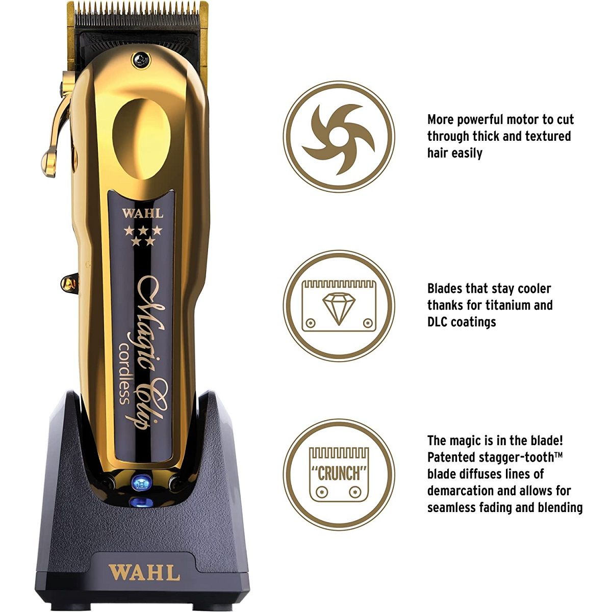 Wahl 5 Star Gold Cordless Detailer - Will's Barber Supply