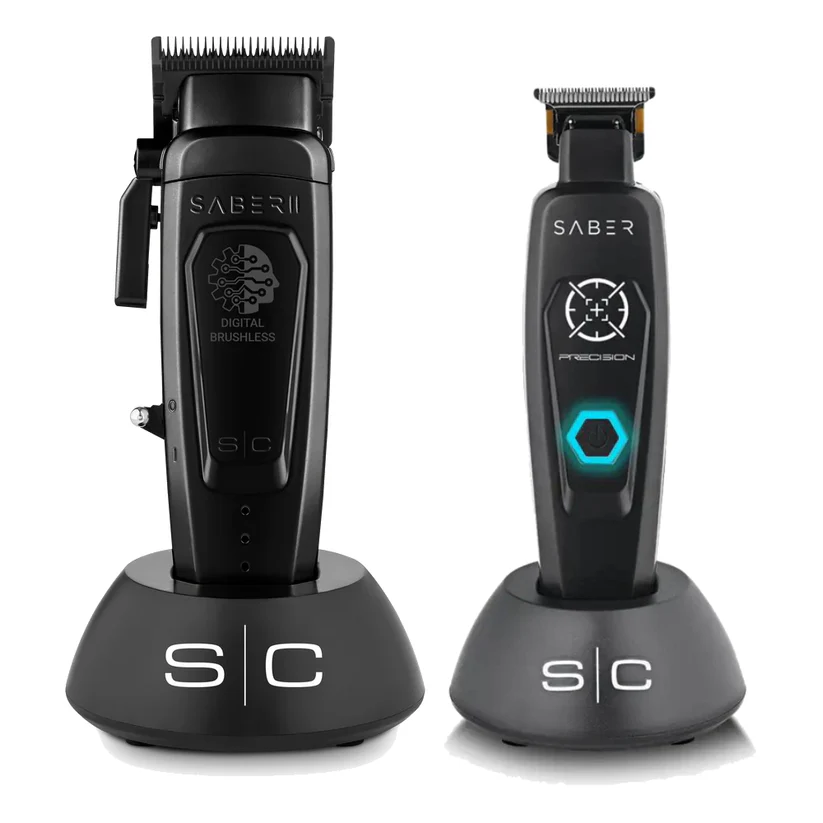 Stylecraft Saber 2.0 Cordless Clipper and Trimmer Combo in Black