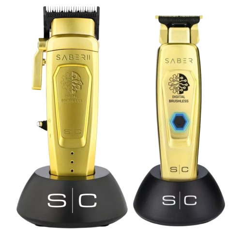 Stylecraft Saber 2.0 Cordless Clipper and Trimmer Combo in Gold