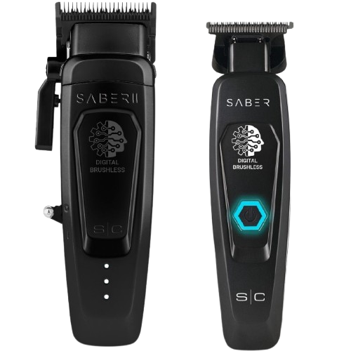 Stylecraft Saber 2.0 Cordless Clipper and Trimmer Combo in Black